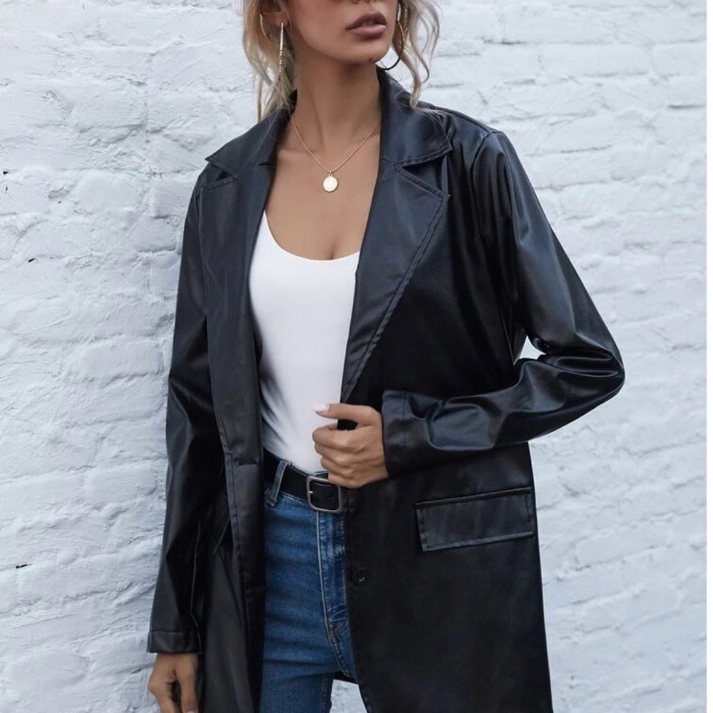 Leather jacket